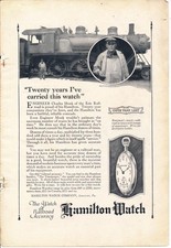 المجوهرات والساعات — Magazine Ad - 1922 - Hamilton Watches - (#1)