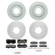 Front Rear Bosch Disc Brake Rotor Kit For 201...