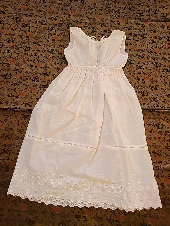 Camisón/salón celestial vintage para niñas niñas 4-5 Foto 3 de 4