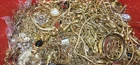 HUGE 9+ Lbs Pounds Vintage-Now Costume Jewelry LOT ALL GOLD TONE