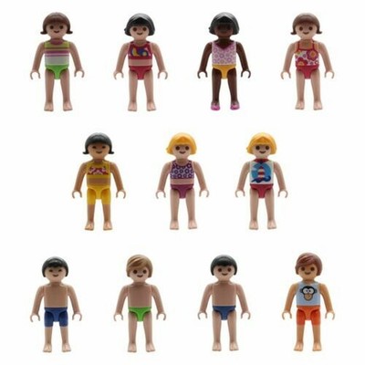 Playmobil Enfant Jeune Fille Plage Piscine Exterieure Piscine Ebay