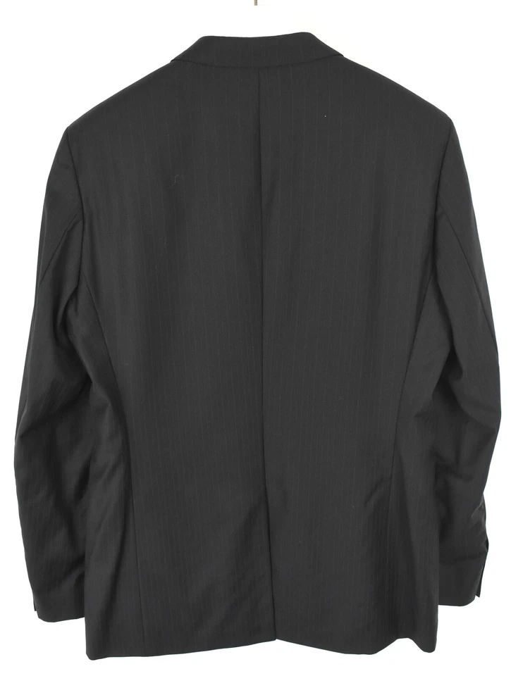 Blazer Hugo Boss Etiqueta Negra The Jam/Sharp Hombres US 42R Lana Sencillo Pecho Foto 2 de 4