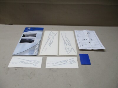 Peugeot 206 Dekor SATZ Design Styling Symbol Aufkleber ''RC UP'' NEU original PSA
