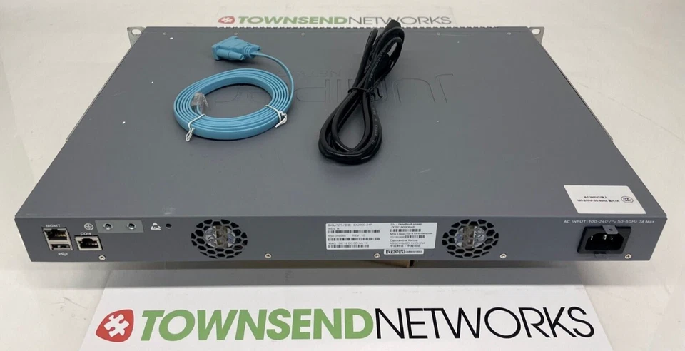 Juniper EX2300-24P PoE+ Switch 24x 1GbE & 4 SFP+/SFP 10G uplinks Tested/Warranty - Image 2 of 2
