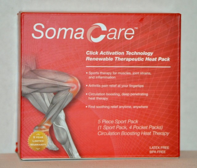 Soma Care Renewable Therapeutic 5 Piece Sports Heating