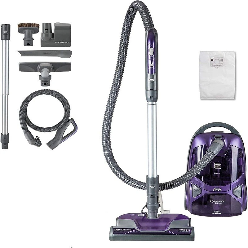 Kenmore 600 Series Bagged Canister Vacuum Cleaner HEPA Pet