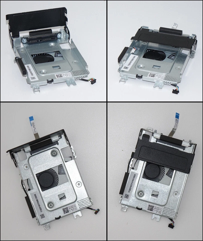 HP Elite Mini 800 600 G6 G7 G8 G9 Drive Caddy w Chassis Fan, SATA Cable - Image 2 of 2