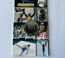 2020 Team GB 50p coin dated 2020 from annual set BU Rare Tokyo Olympics