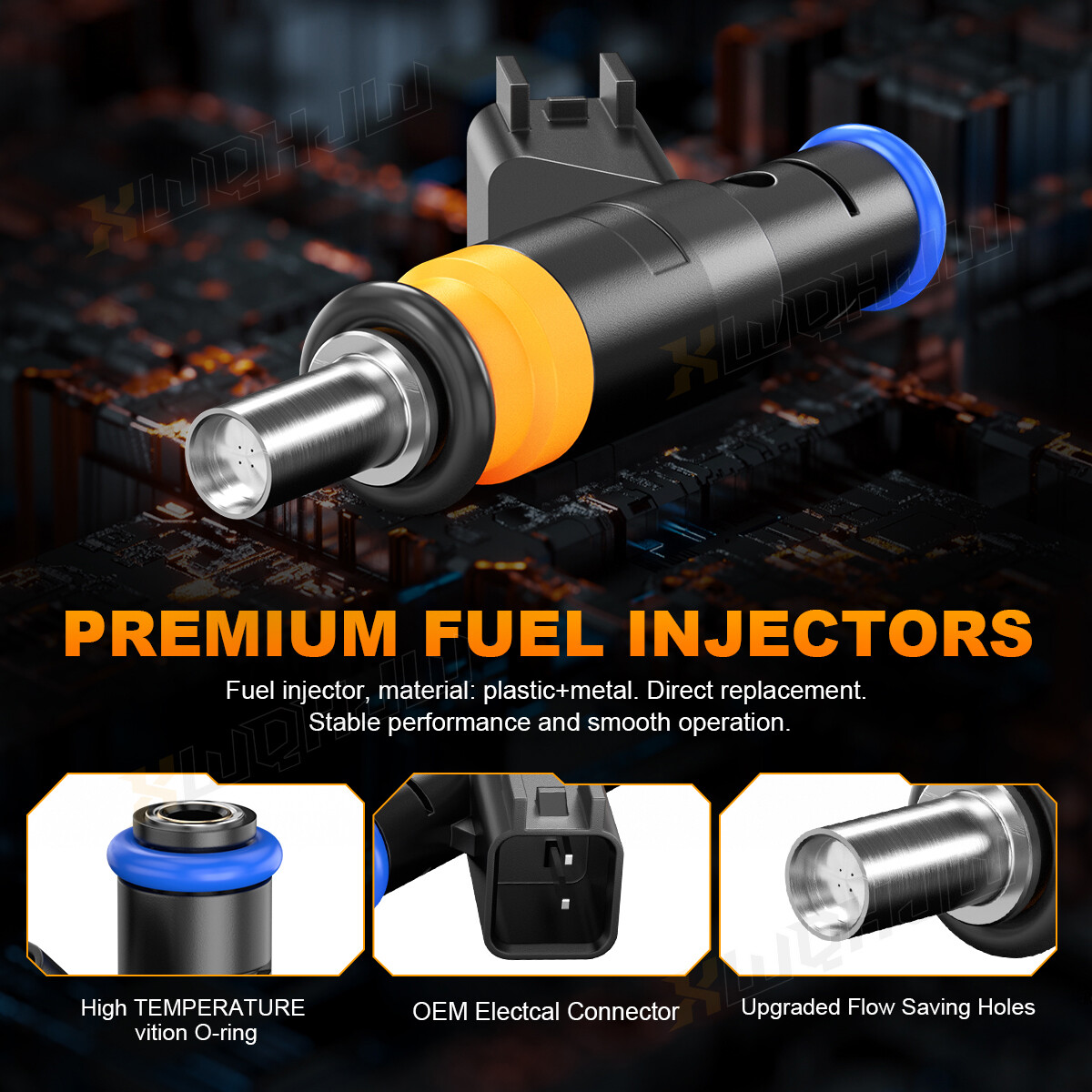 Set of 6 Upgrade BOSC* EV6 Fuel njectors For 01-05 Aud 2.7L Turbo 078133551BL | eBay
