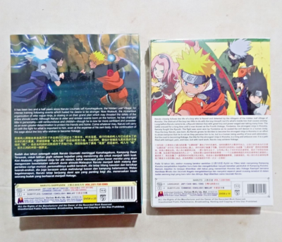 DVD Naruto+Shippuden English Dubbed Complete Series Vol. 1-720 End