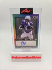 2024 Pro Set Metal EMANI BAILEY Encased Lenticular Prospects Auto Chiefs SP