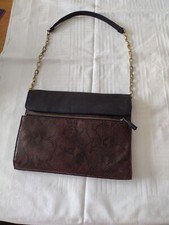 Ladies Mock Croc Handbag By M&S