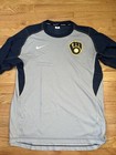 Josh Hader #71 Shirt Mens XLarge MLB Player Worn Dri Fit Nike Brewers - J07