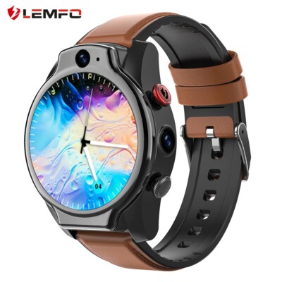 LEMFO LEM14 Smart Watch 4G SIM Card Android 10 Face ID 4G 64G Smart watch | eBay