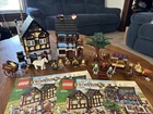 Lego Castle 10193 MEDIEVAL Market Village Instructions 100% Complete Stickers