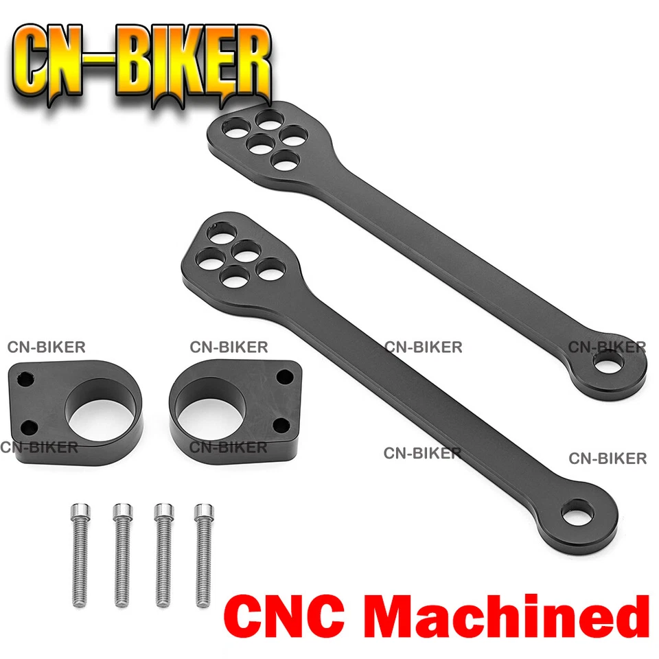 Front 1" Rear 4" Full Lowering Link Block Kit For Kawasaki Ninja 300 250R EX250 - Imagem 2 de 4