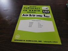 Sams Photofact CB Radio Series Service Repair Manual Book Guide Schematic  143