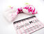 thumbnail 6 - White with Hot Pink Rose Print Large Hair Bow - Floral Hair Clip