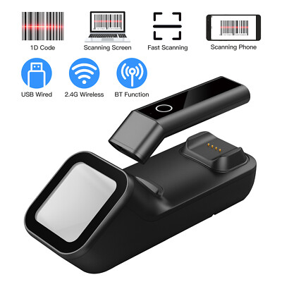 3-in-1-Barcode- Handheld 1D-Barcode-Lesegerät  & 2.4G B2L9