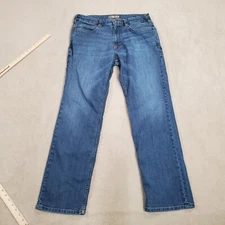 5.11 Tactical Jeans Mens 32x32 Blue Defender Flex Straight Leg Conceal 74477 /a