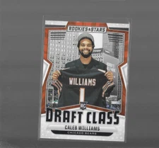 2024 Rookies And Stars Draft Class Caleb Williams Rookie Card Chicago Bears C5