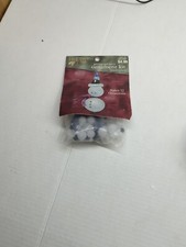 Snowmen DIY Ornament Kit Makes 12 Holiday Time Christmas Crafts Kids Parties Fun