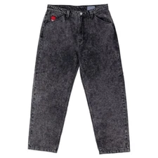 Spitfire Wheels Bighead Fill Black Stone Wash Denim Pant Jeans