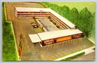 Vintage Postcard SC Sumter Holiday Inn Aerial View Artist Concept Chrome ~9730
