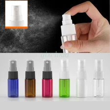 Bulk 10ml Empty PET Perfume Mist Sprayer Pump Spray Bottles Sample Containers