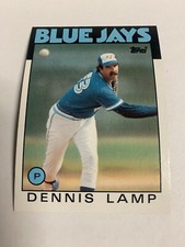 1986 Topps Dennis Lamp Toronto Blue Jays
