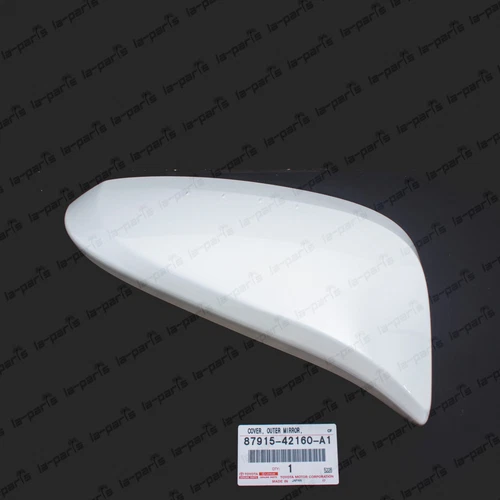 New Genuine OEM Toyota 14-24 4Runner Passenger Side Mirror Cover White Pearl 070