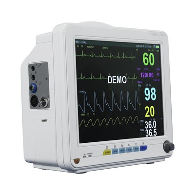 Portable For Veterinary ICU CCU Patient Monitor Multi-Parameter NIBP SPO2 ECG