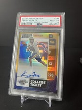 2022 Contenders Kenny Pickett Gold College Ticket Auto /5