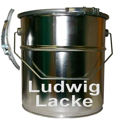 LUDWIGLACKE 5 Litres Seau Avec Couvercle Et Anneau De Serrage Prix Imbattable De Ludwig