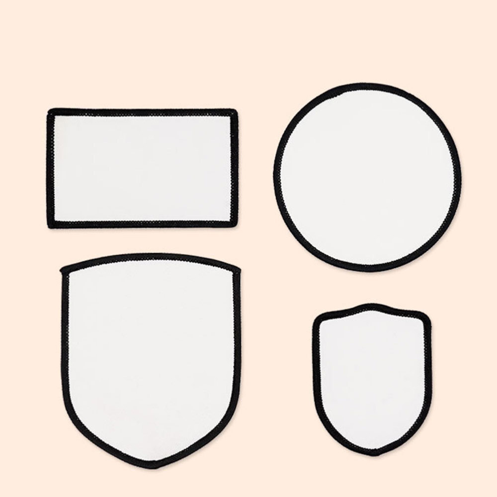 50 Pcs Embroidery Patch Blank Hat Sublimation Blanks Bulk eBay