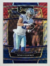 2021 Panini Select - Tri Color Prizm Simi Fehoko RC /249 Dallas Cowboys #83