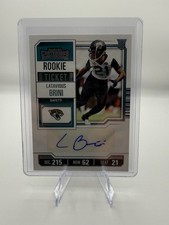 2023 Contenders LATAVIOUS BRINI #249 Rookie Ticket Stub Auto