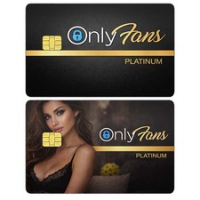 OnlyFans Platinum Model Credit Card Skin Debit Card Sticker