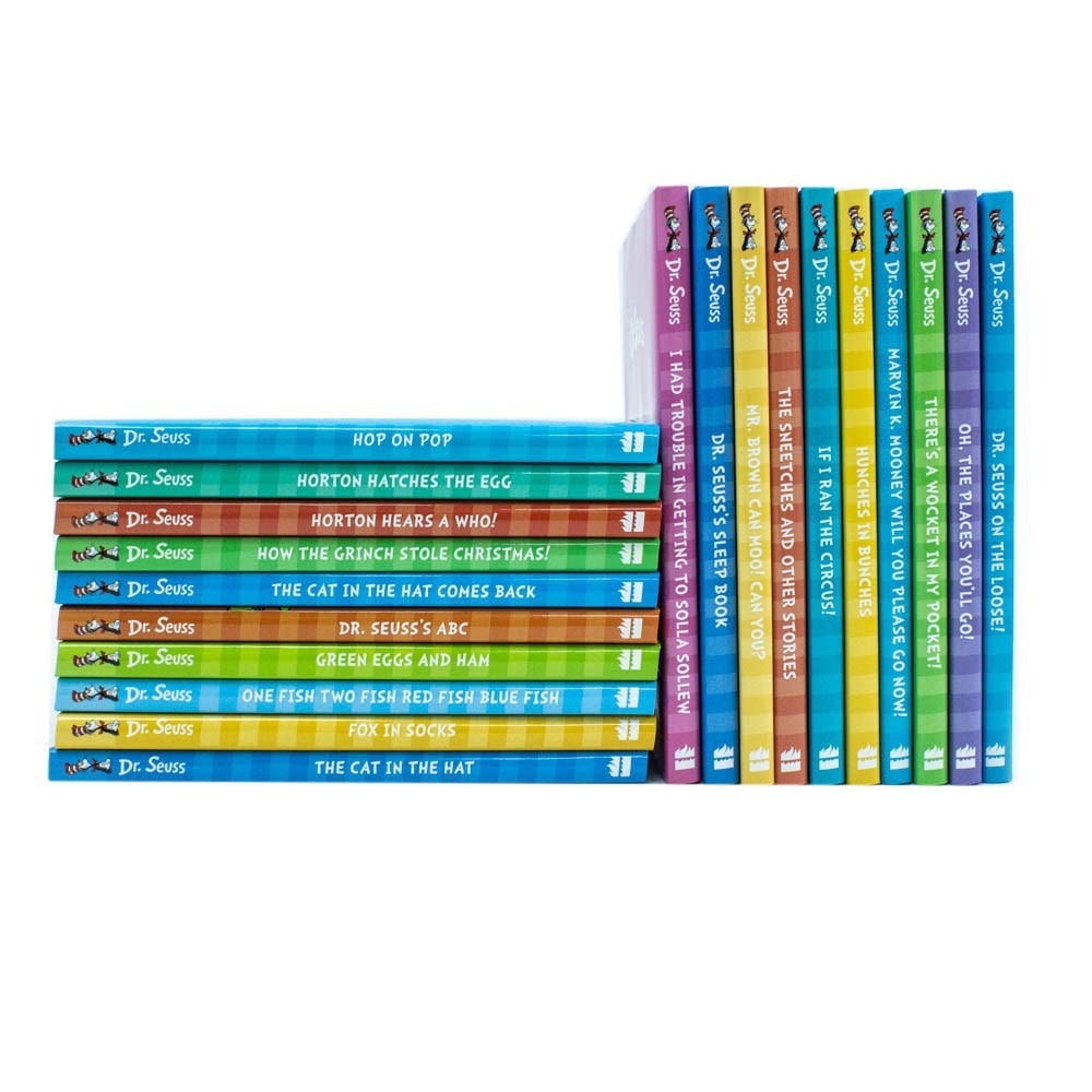 Wonderful World of Dr. Seuss Collection 20 Books Box Set Hunches