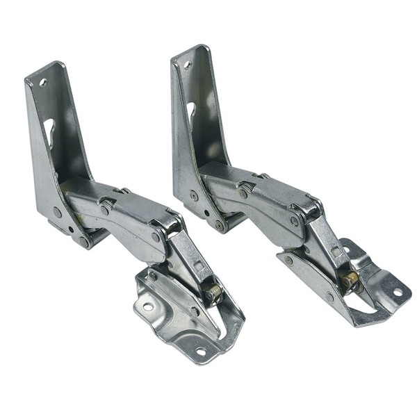 Easypart Passend FüR 10028526 Elektrabregenz 2X TüRscharnier Set KüHlschrank-image