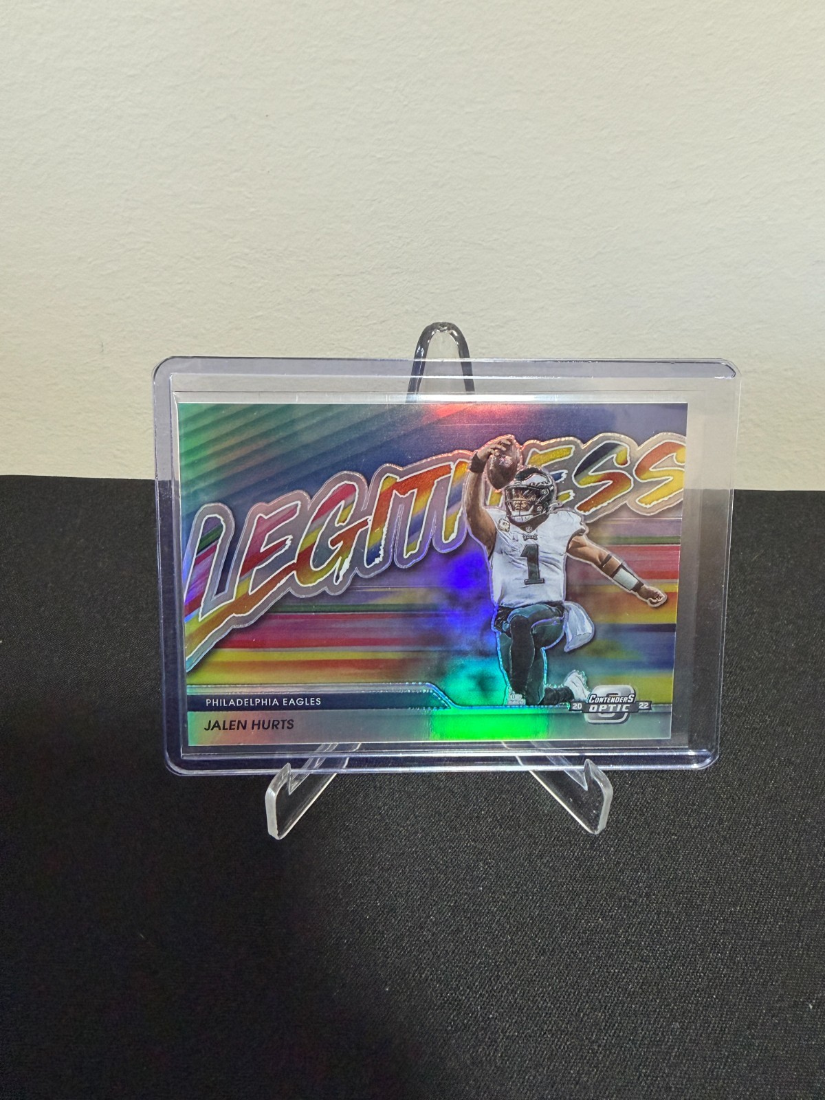 2022 Panini Contenders Optic Jalen Hurts Legitness Case Hit SSP