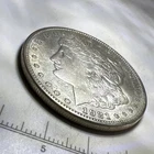 1921-S Morgan $1 Silver Dollar Slightly Circulated Business Strike Uncertified