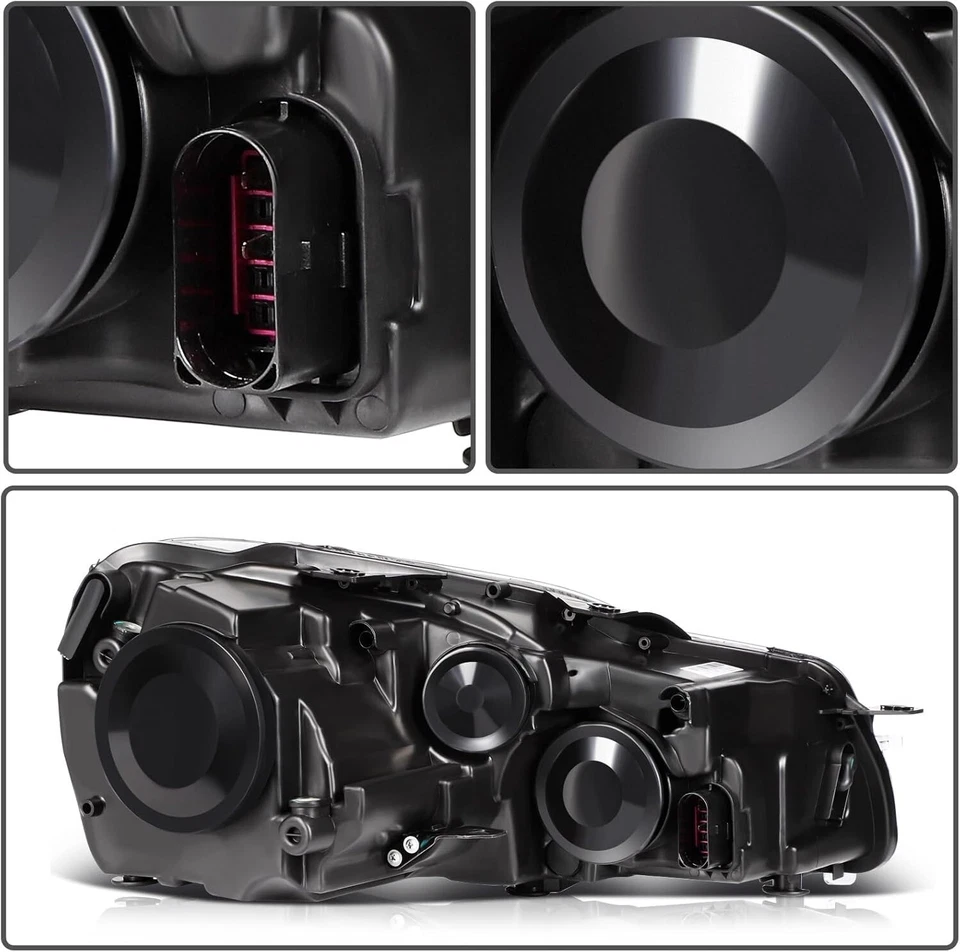 Conjunto de faros diestros+derechos para Volkswagen GTI Golf Jetta Sportwagen MK6 2010-2014 Foto 3 de 4