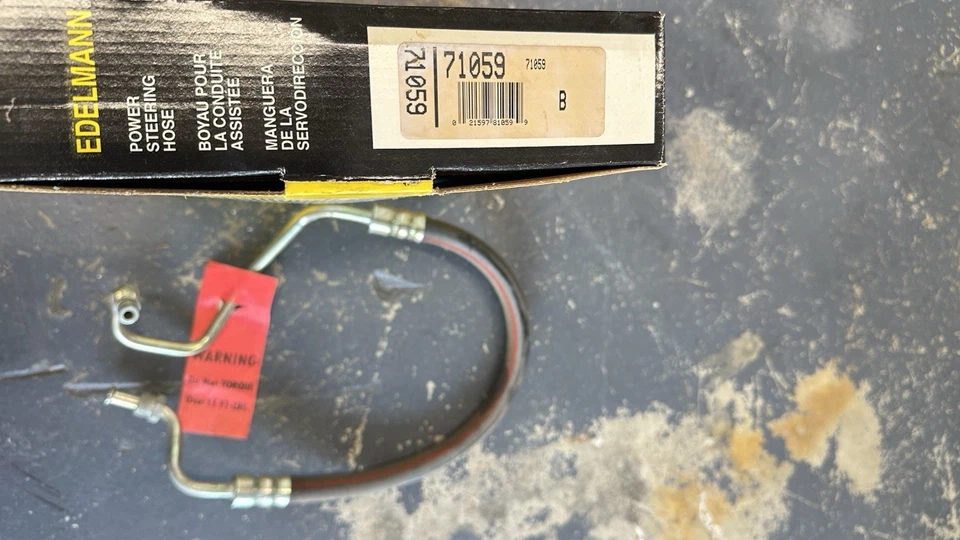 Edelmann Power Steering Pressure Hose For Ford LTD II Ranchero Thunderbird - Image 3 of 3