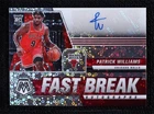 2020-21 Panini Mosaic Auto Fast Break Patrick Williams #FB-PWL Rookie RC
