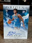2024-25 Panini Origins Dillon Jones On Card RC Auto Oklahoma City Thunder