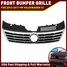Fits 2013-2017 Vw Volkswagen Cc Front Upper Radiator Grille Grill 3c8853651aaryp