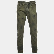Dior Green Denim Boyfriend Jeans SWaist 32