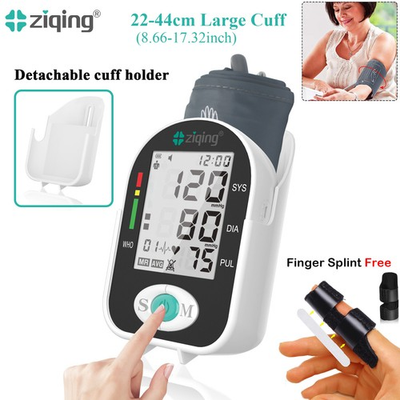 #ad Automatic Upper Arm Blood Pressure Monitor Heart Rate Machine or Finger Splint $19.99