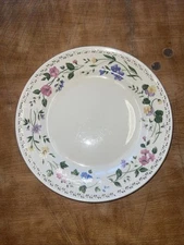 Farberware ENGLISH GARDEN WHITE 225 225A Dinner Plate 10 1/2" 1 ea  6 available